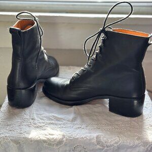 SOLD Madewell Patti boot Sz 8 Black Leather